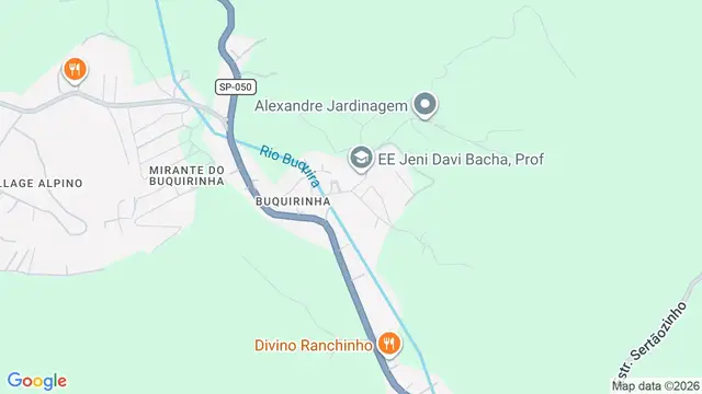 Mapa do bairro Buquirinha, São José dos Campos - SP