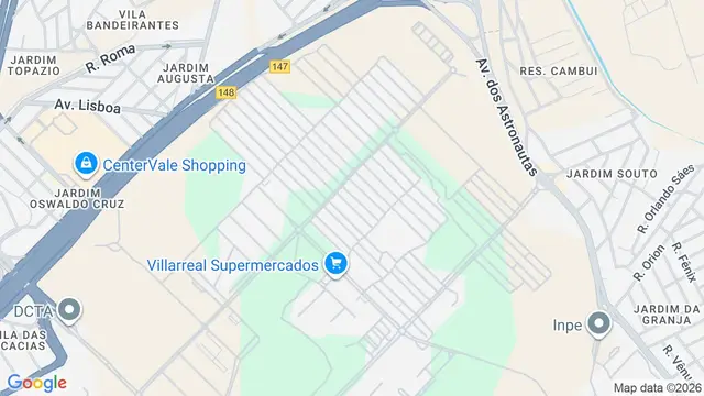 Mapa do bairro Campus do CTA, São José dos Campos - SP