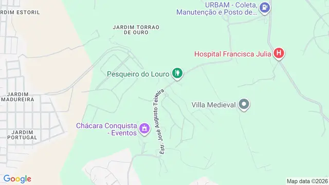 Mapa do bairro Condomínio Residencial Altos da Quinta, São José dos Campos - SP - Rua Sérgio Ramires