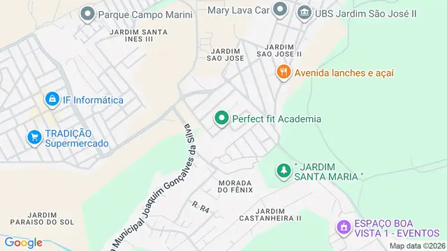 Mapa do bairro Loteamento Portal Santa Inês, São José dos Campos - SP