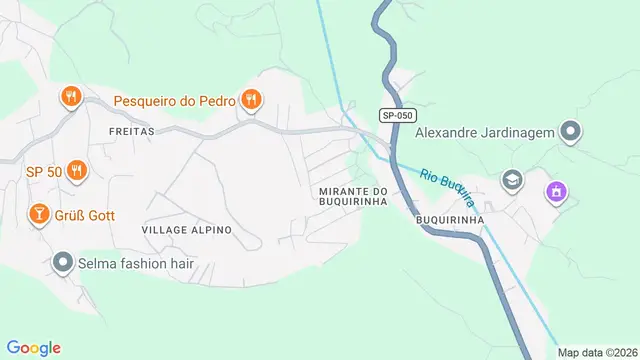 Mapa do bairro Mirante do Buquirinha, São José dos Campos - SP